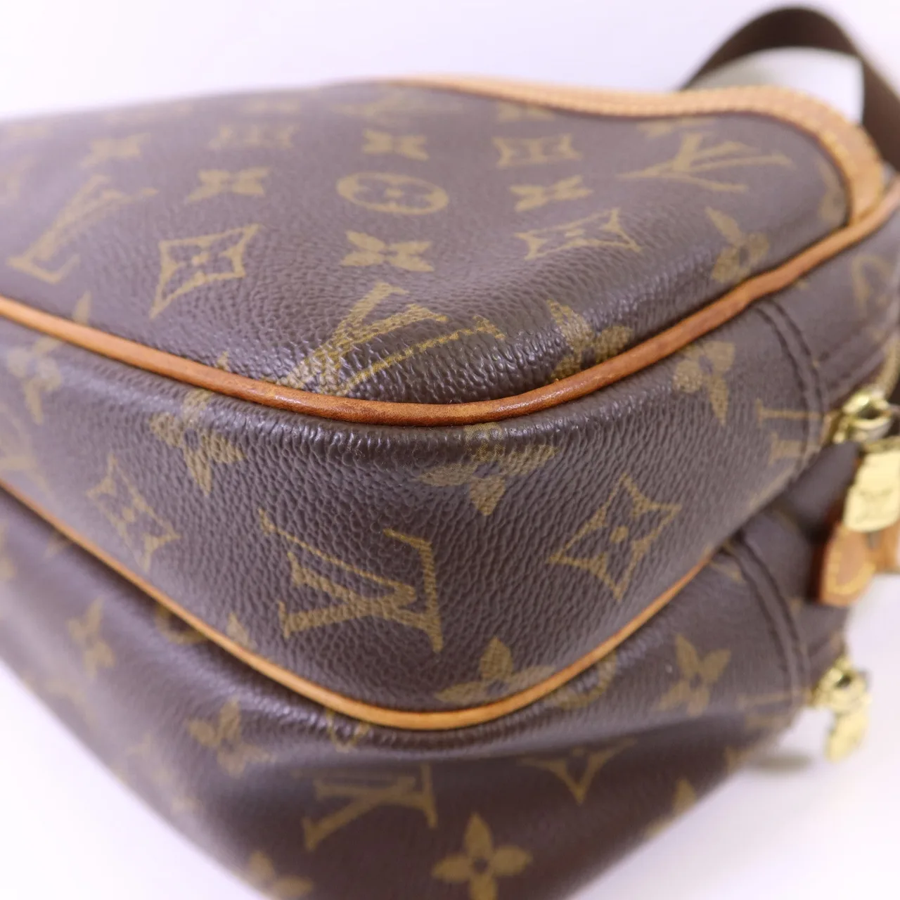 LOUIS VUITTON Reporter M45254 肩背包 塗層帆布 棕色 塗層帆布 中古品B - 縮圖 12
