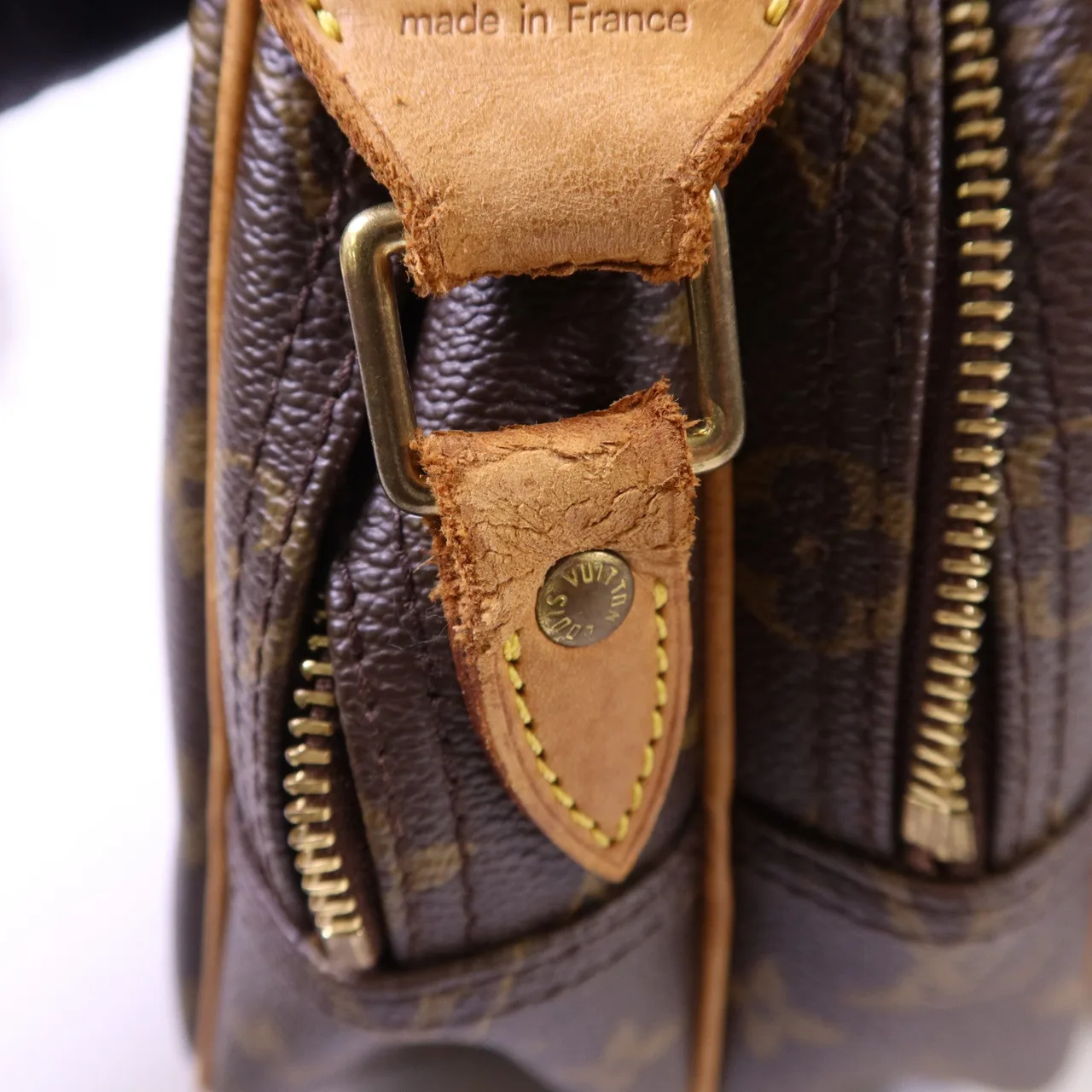 LOUIS VUITTON Reporter M45254 肩背包 塗層帆布 棕色 塗層帆布 中古品B - 縮圖 16