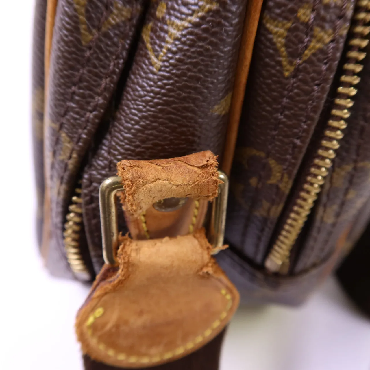 LOUIS VUITTON Reporter M45254 肩背包 塗層帆布 棕色 塗層帆布 中古品B - 縮圖 17