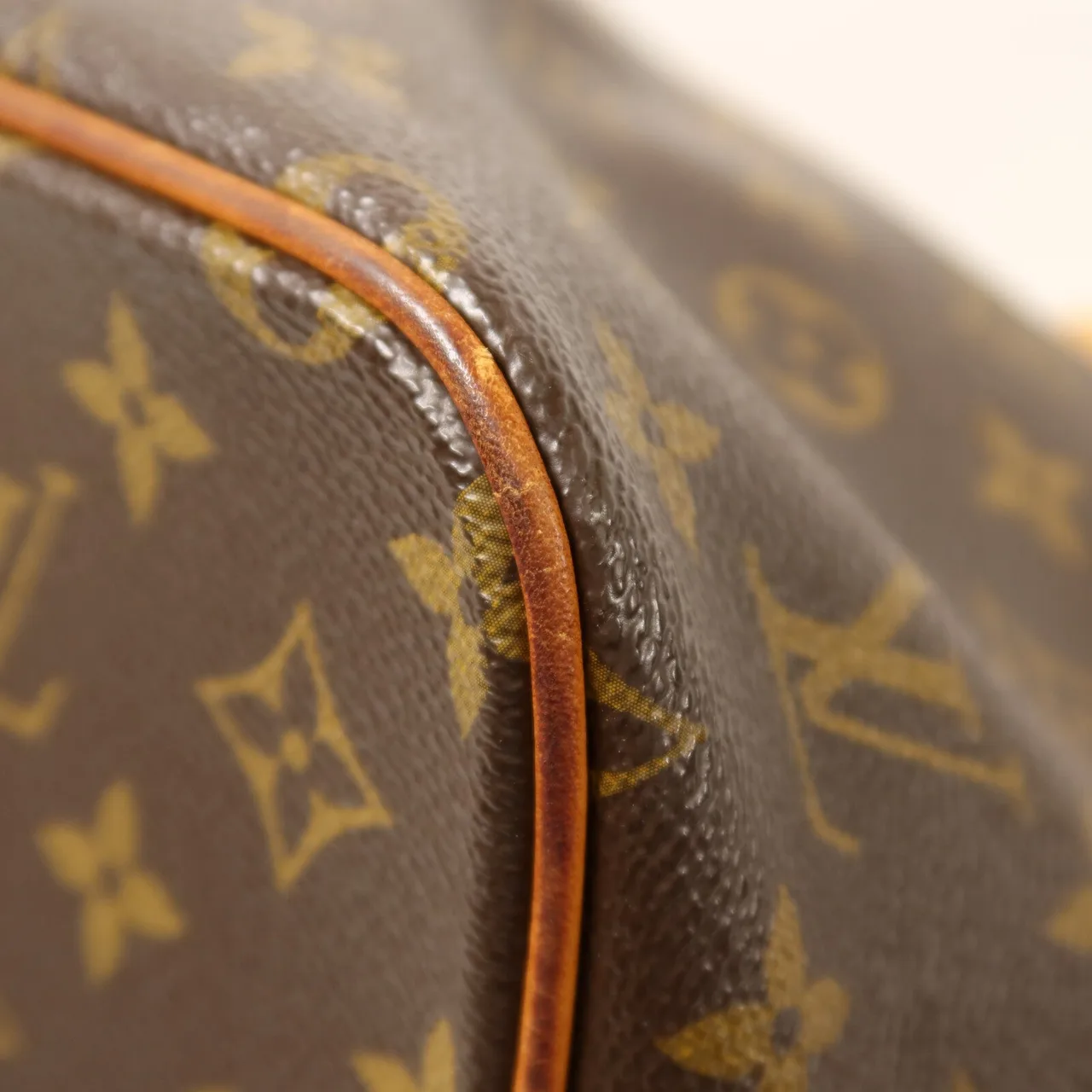 LOUIS VUITTON Palermo M40145 2-Way Bag Coated Canvas 棕色 / Brown Coated Canvas Rank B - Thumbnail 12