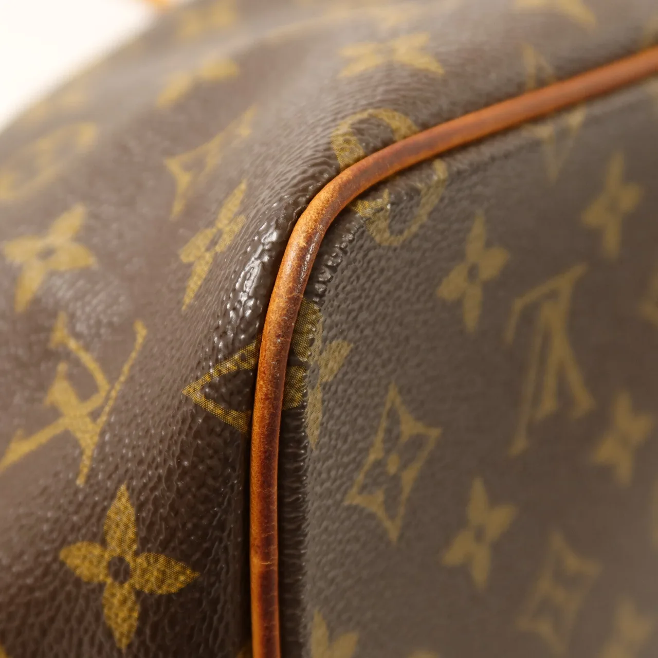 LOUIS VUITTON Palermo M40145 2-Way Bag Coated Canvas 棕色 / Brown Coated Canvas Rank B - Thumbnail 13