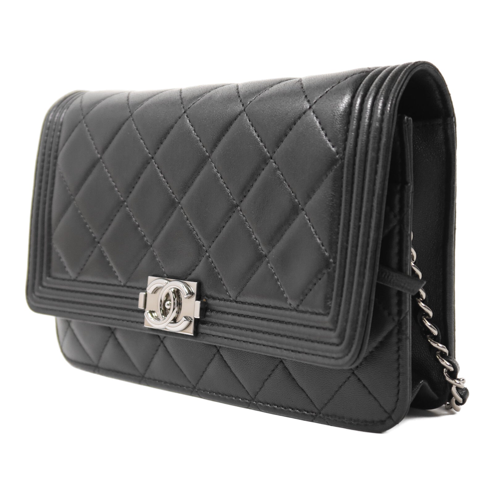 LOUIS VUITTON Shoulder Bag Lambskin 3