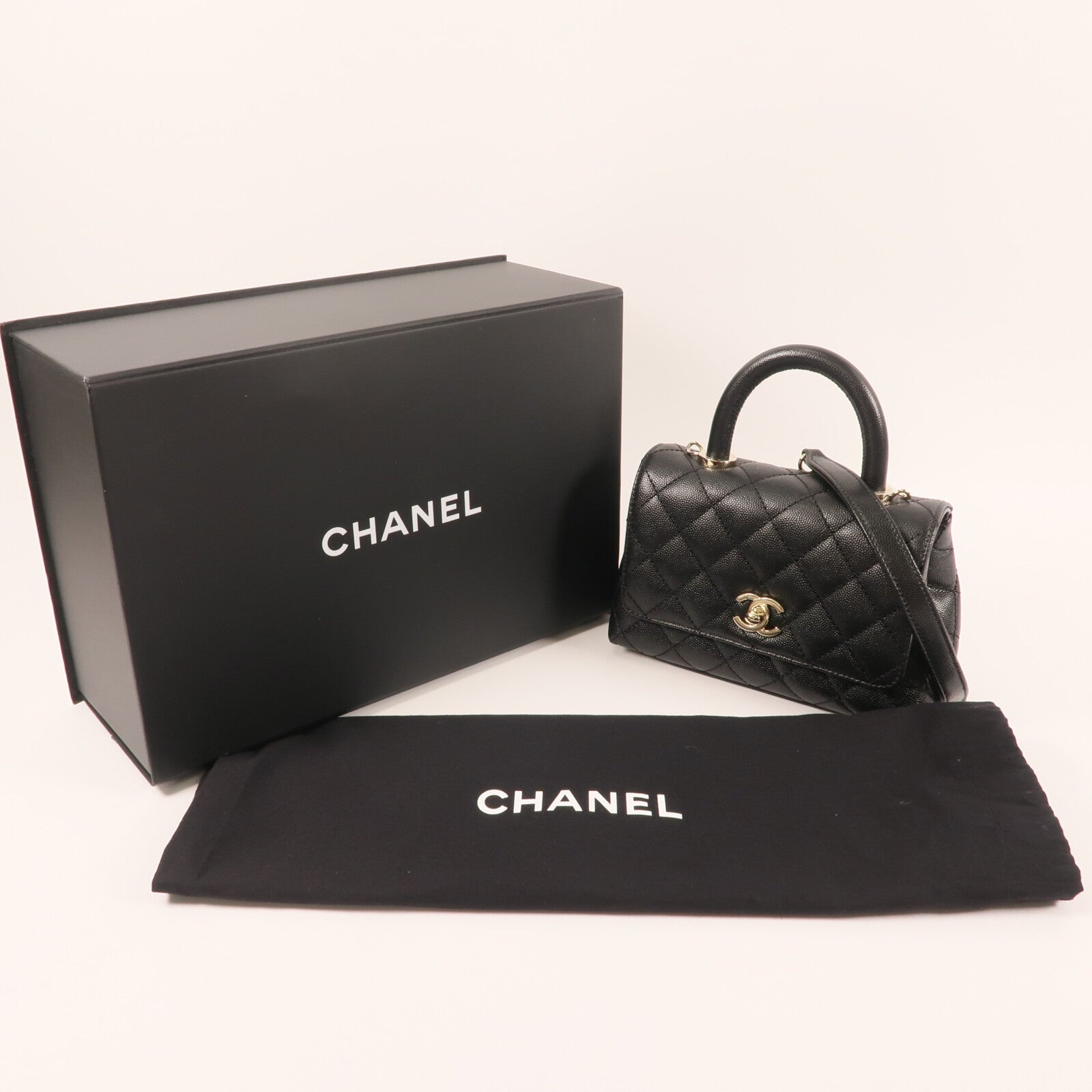 LOUIS VUITTON 2-Way Bag Calfskin 4