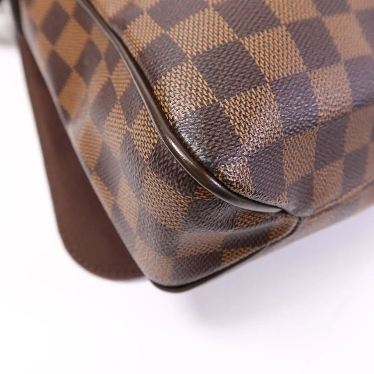 LOUIS VUITTON District N41212 Shoulder Bag Coated Canvas 棕色 Coated Canvas Rank A - Thumbnail 8