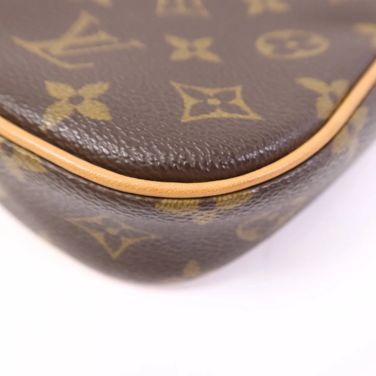 LOUIS VUITTON Pochette Gange M51870 Belt Bag Coated Canvas 棕色 Coated Canvas Rank A - Thumbnail 5