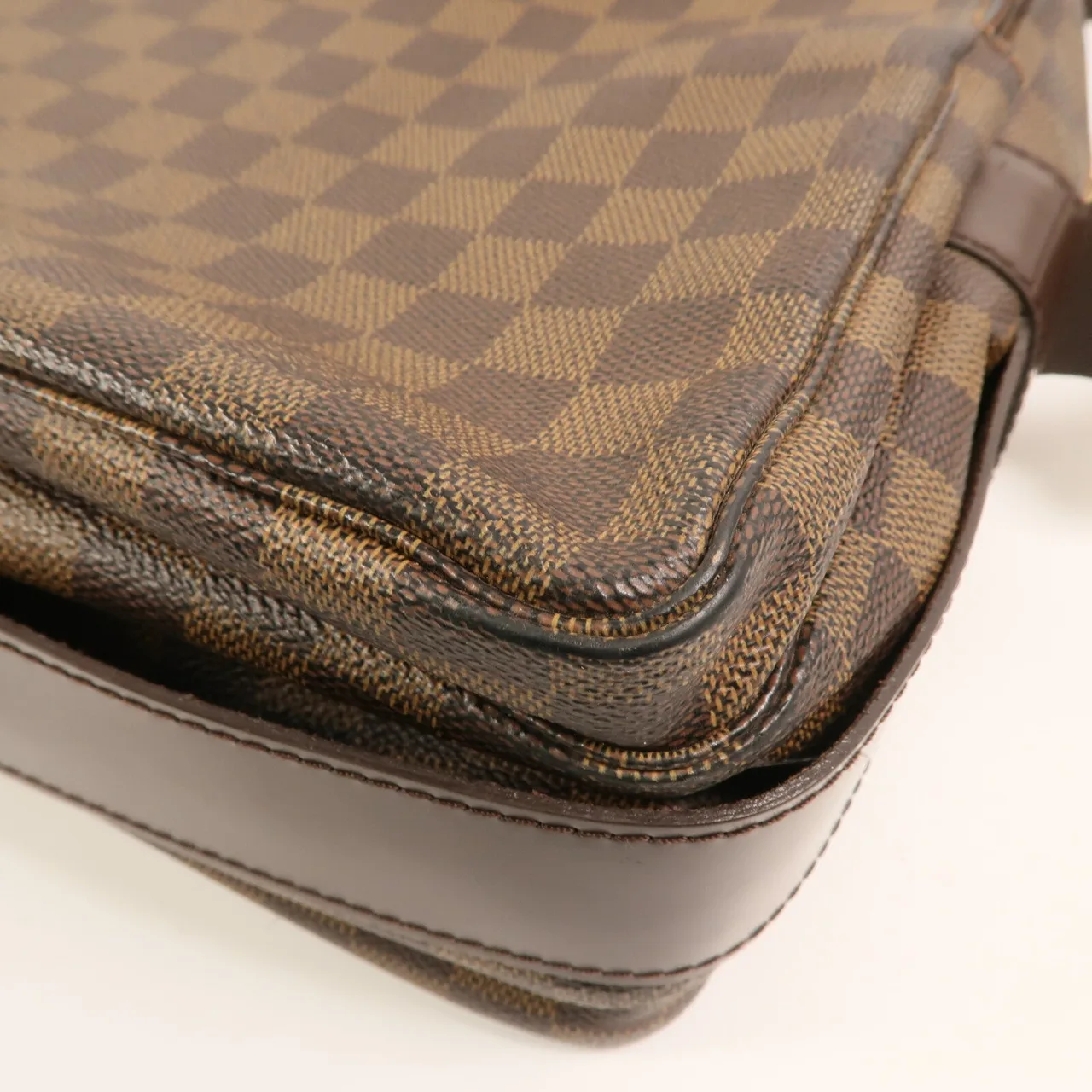 LOUIS VUITTON Naviglio N45255 Shoulder Bag Coated Canvas 棕色 Coated Canvas Rank A - Thumbnail 6