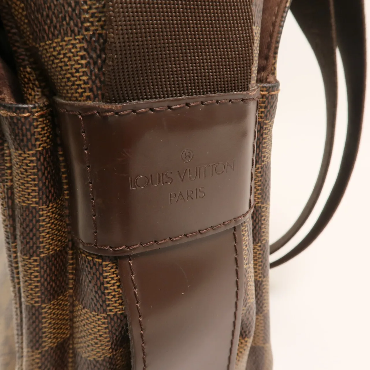 LOUIS VUITTON Naviglio N45255 Shoulder Bag Coated Canvas 棕色 Coated Canvas Rank A - Thumbnail 11
