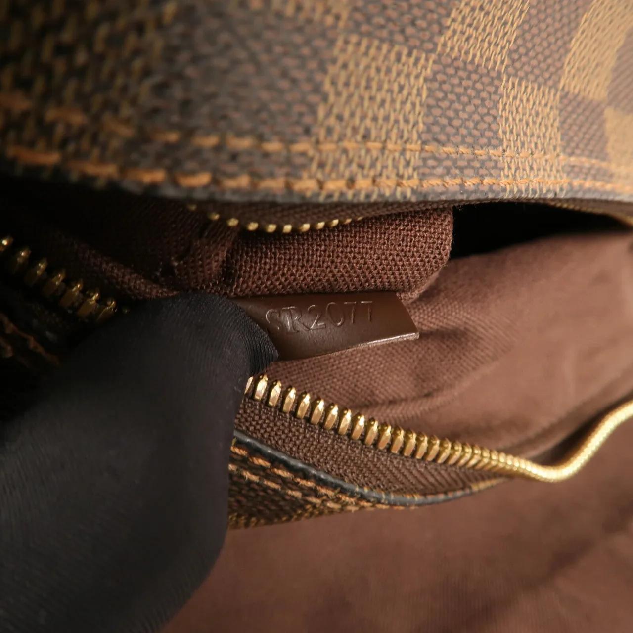 LOUIS VUITTON Naviglio N45255 Shoulder Bag Coated Canvas 棕色 Coated Canvas Rank A - Thumbnail 16