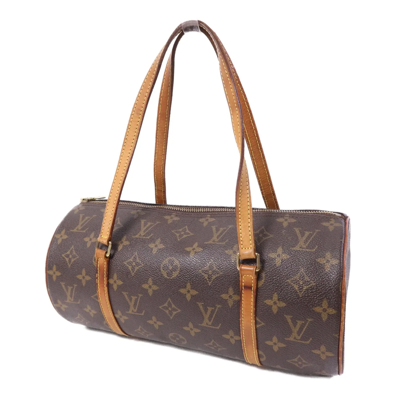 LOUIS VUITTON Papillon M51385 Handbag Coated Canvas 棕色 / Brow Coated Canvas Rank B - Thumbnail 3