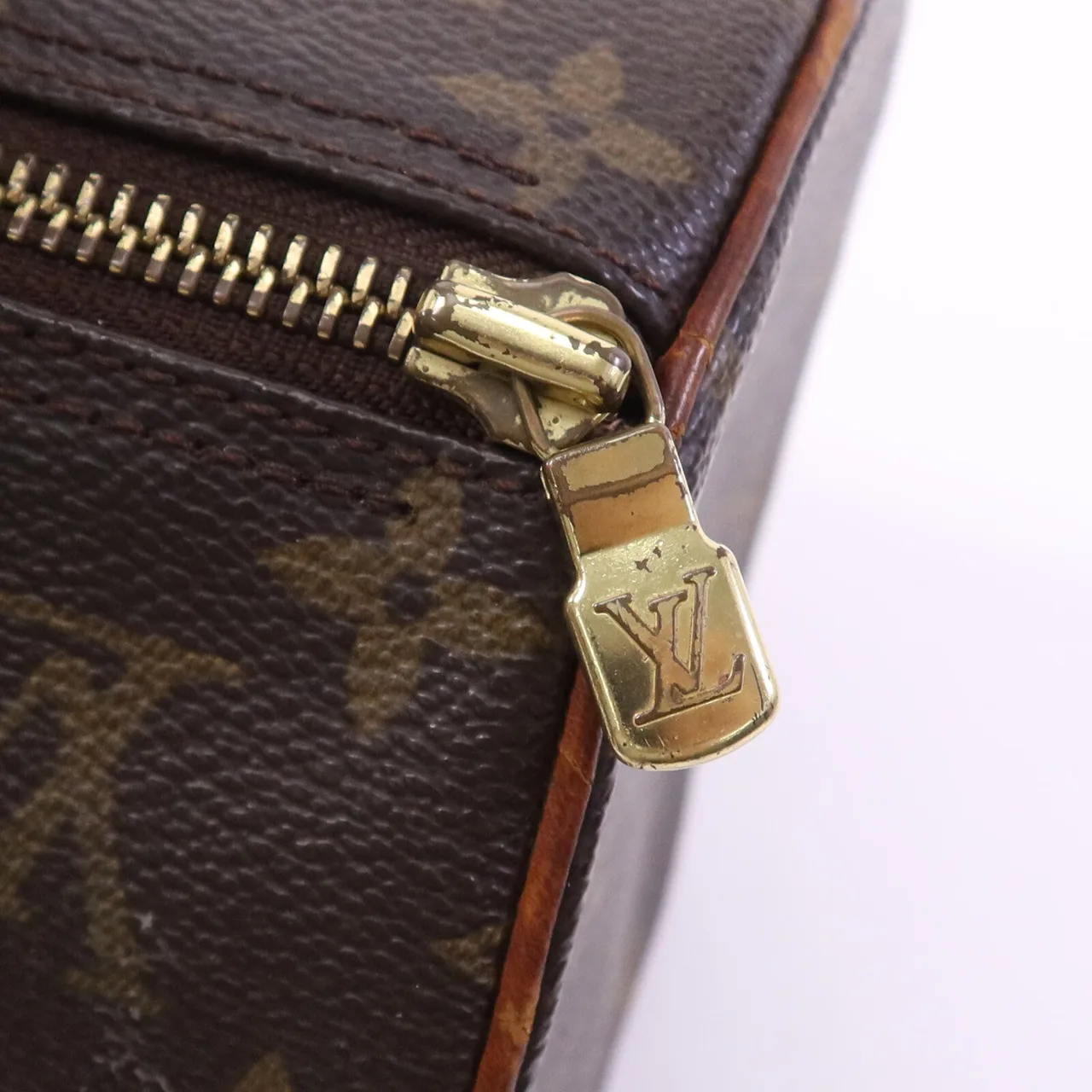 LOUIS VUITTON Papillon M51385 Handbag Coated Canvas 棕色 / Brow Coated Canvas Rank B - Thumbnail 7