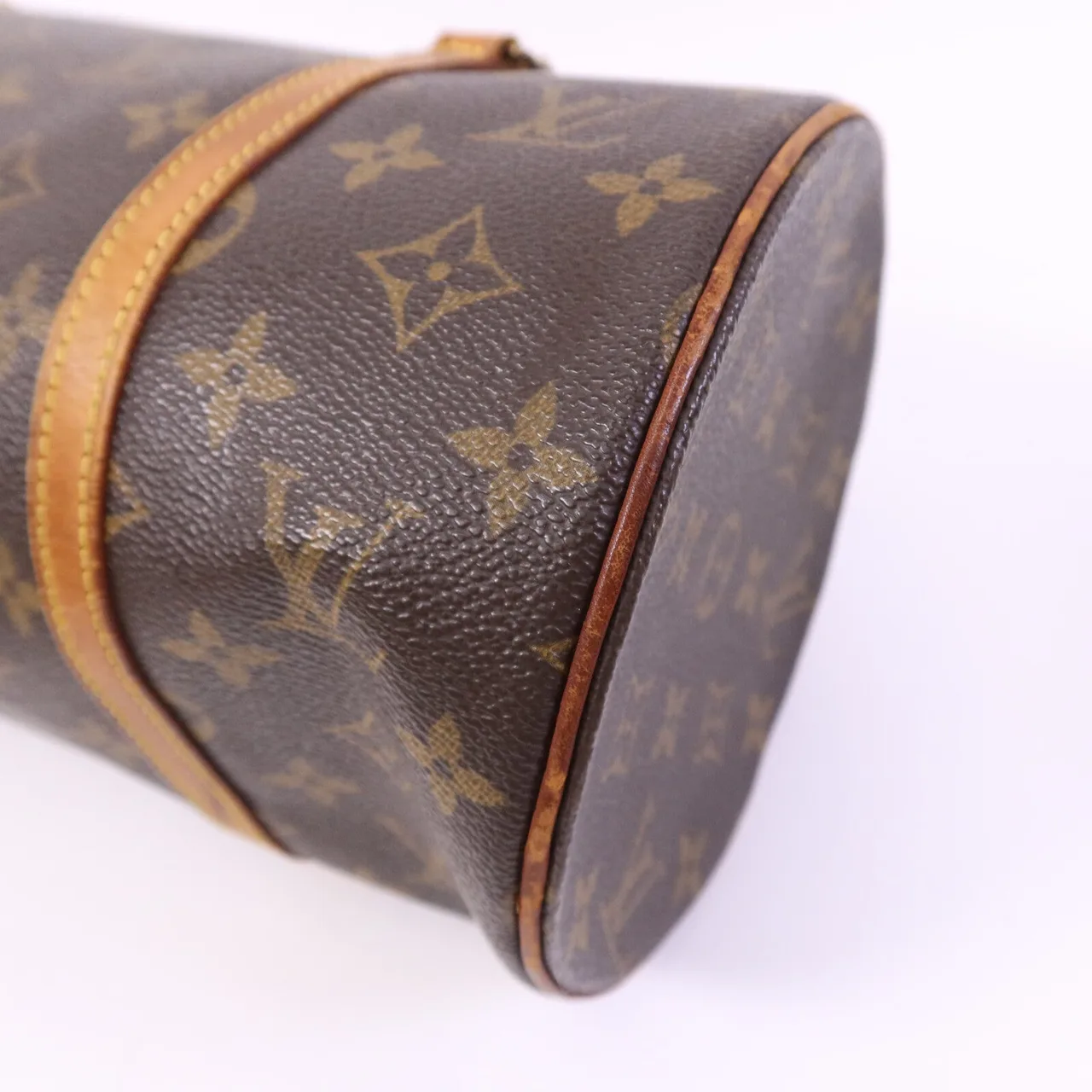 LOUIS VUITTON Papillon M51385 Handbag Coated Canvas 棕色 / Brow Coated Canvas Rank B - Thumbnail 10