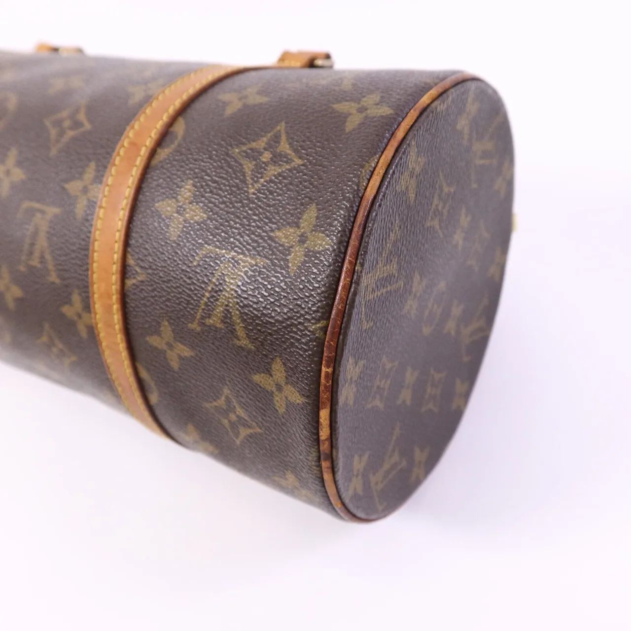 LOUIS VUITTON Papillon M51385 Handbag Coated Canvas 棕色 / Brow Coated Canvas Rank B - Thumbnail 12