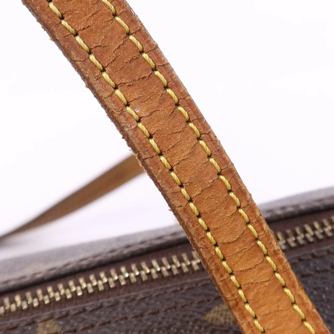 LOUIS VUITTON Papillon M51385 Handbag Coated Canvas 棕色 / Brow Coated Canvas Rank B - Thumbnail 21