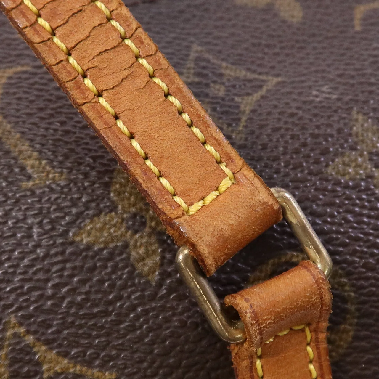 LOUIS VUITTON Papillon M51385 Handbag Coated Canvas 棕色 / Brow Coated Canvas Rank B - Thumbnail 22