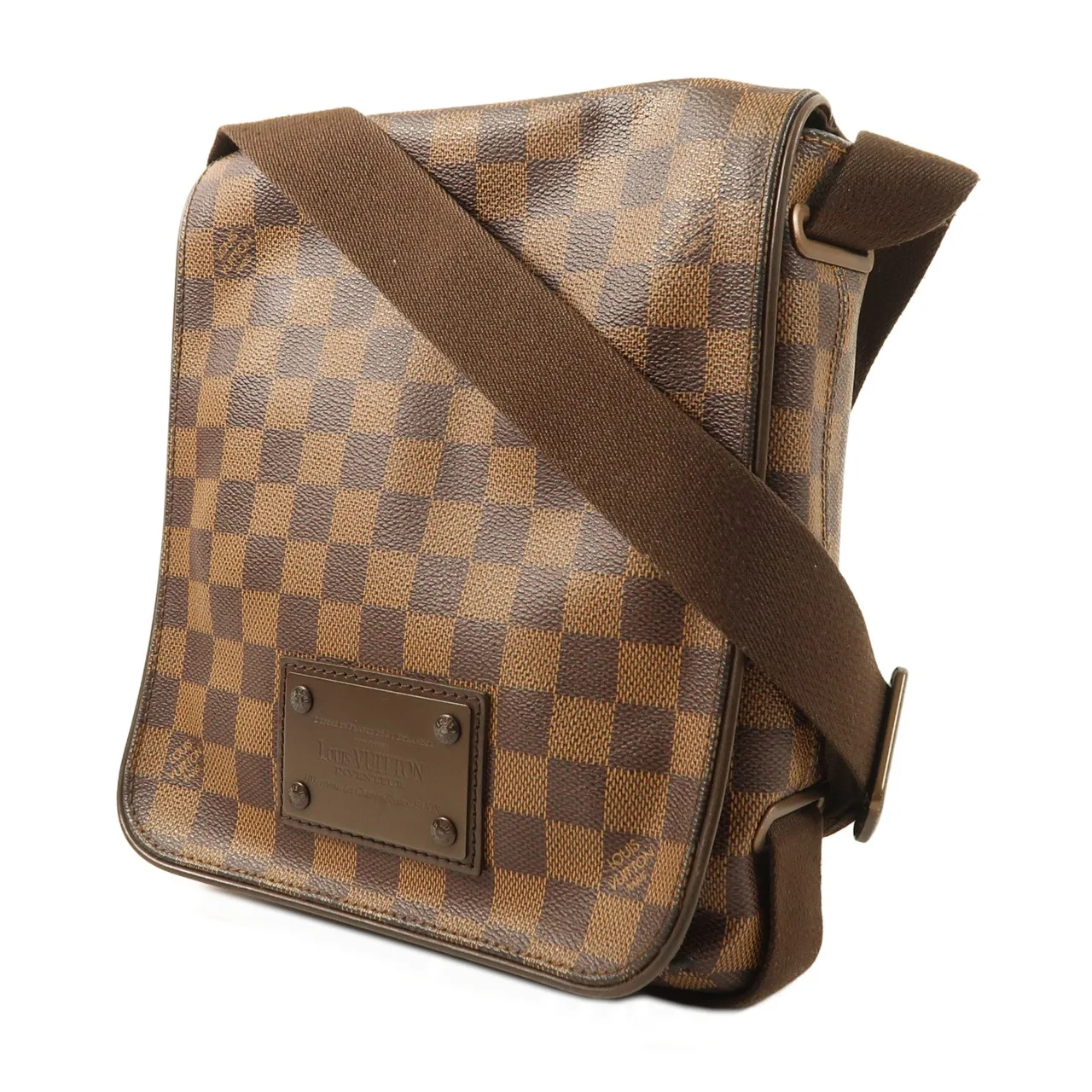LOUIS VUITTON Brooklyn N51210 Shoulder Bag Coated Canvas 棕色 / Brown Coated Canvas Rank A - Thumbnail 3