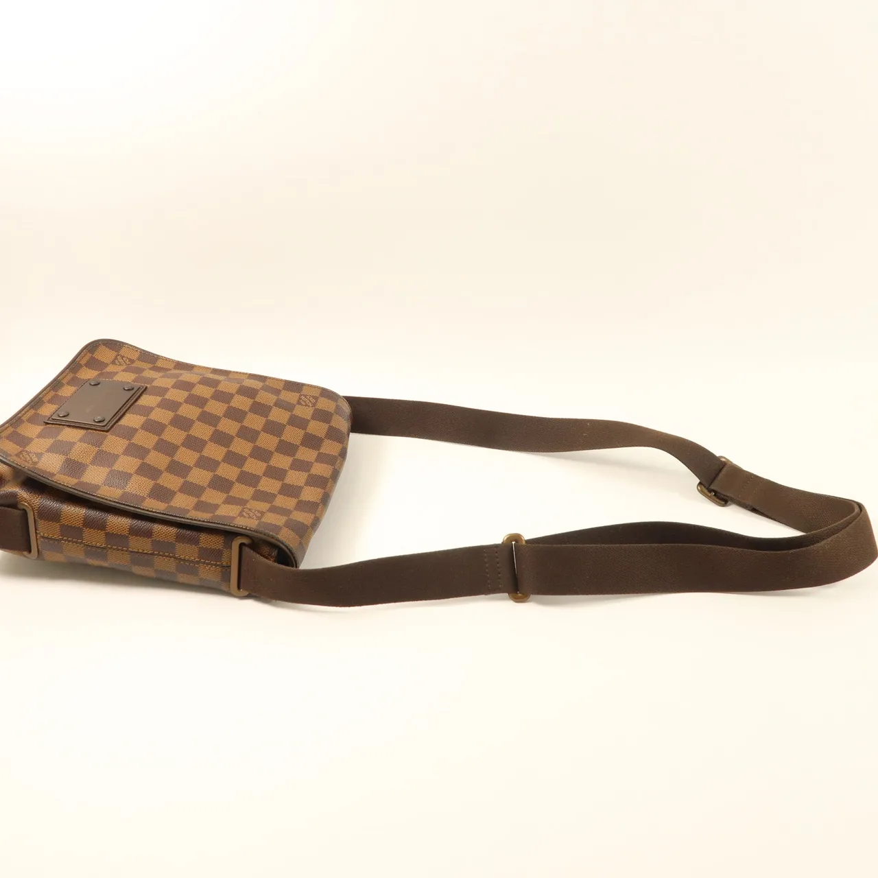 LOUIS VUITTON Brooklyn N51210 Shoulder Bag Coated Canvas 棕色 / Brown Coated Canvas Rank A - Thumbnail 8