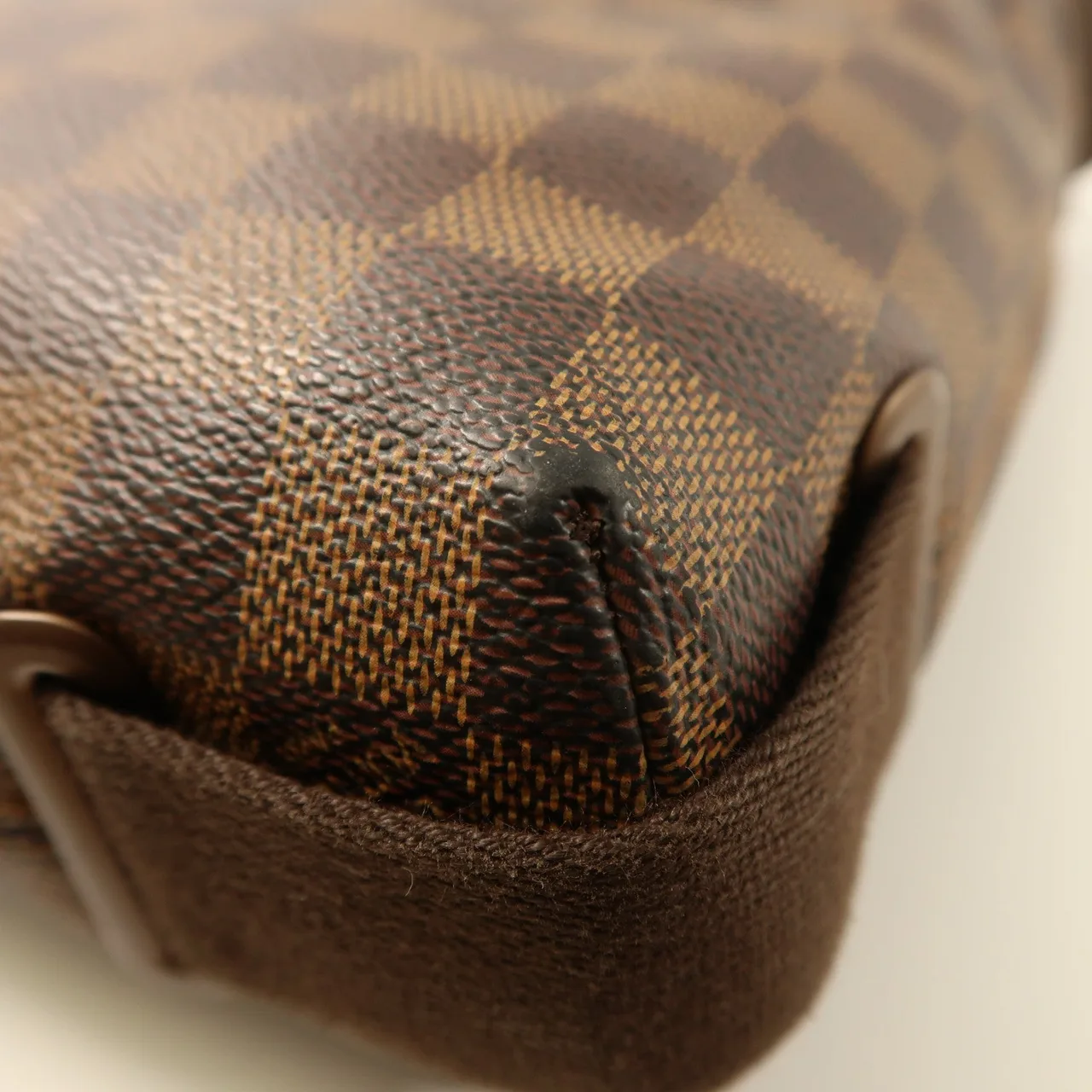 LOUIS VUITTON Brooklyn N51210 Shoulder Bag Coated Canvas 棕色 / Brown Coated Canvas Rank A - Thumbnail 11