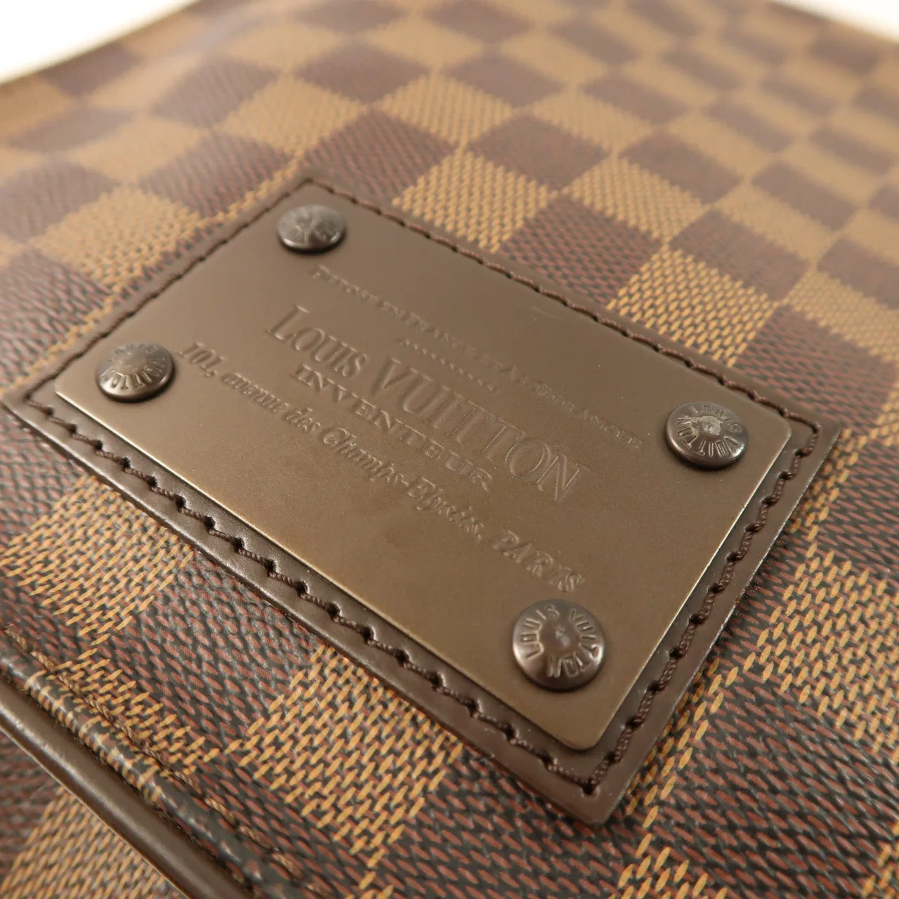 LOUIS VUITTON Brooklyn N51210 Shoulder Bag Coated Canvas 棕色 / Brown Coated Canvas Rank A - Thumbnail 13
