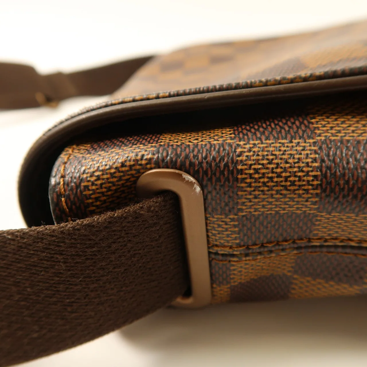 LOUIS VUITTON Brooklyn N51210 Shoulder Bag Coated Canvas 棕色 / Brown Coated Canvas Rank A - Thumbnail 15