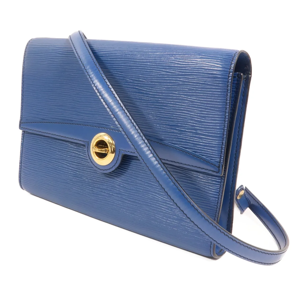 LOUIS VUITTON M52575 Shoulder Bag Calfskin 藍色 / Blue Calfskin Rank B - Thumbnail 3