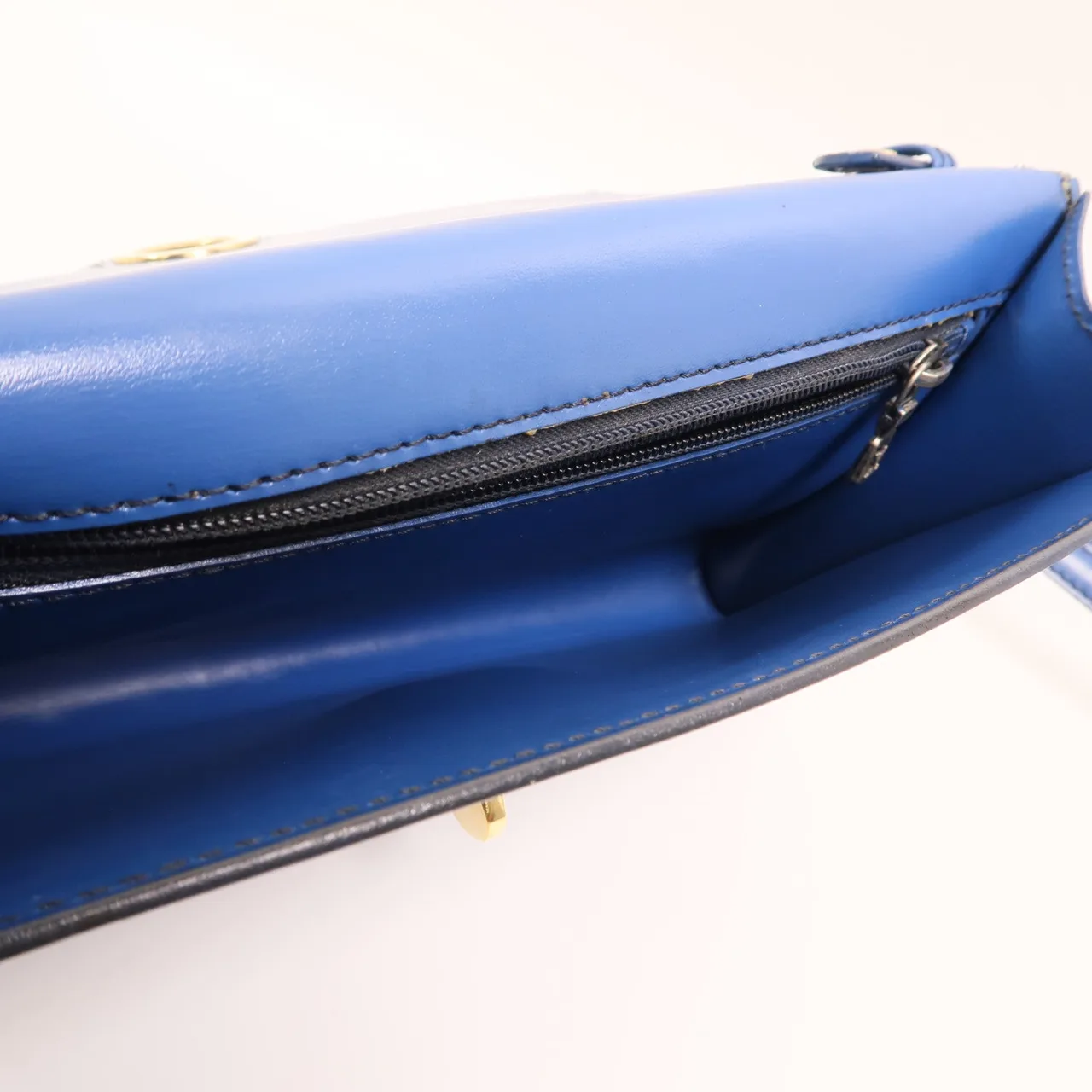 LOUIS VUITTON M52575 Shoulder Bag Calfskin 藍色 / Blue Calfskin Rank B - Thumbnail 5
