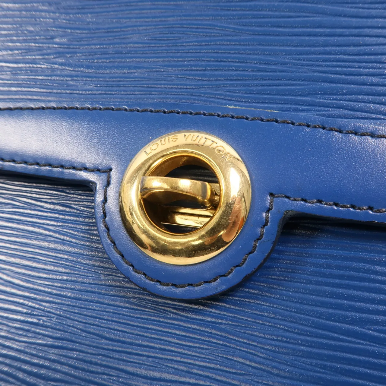 LOUIS VUITTON M52575 Shoulder Bag Calfskin 藍色 / Blue Calfskin Rank B - Thumbnail 13