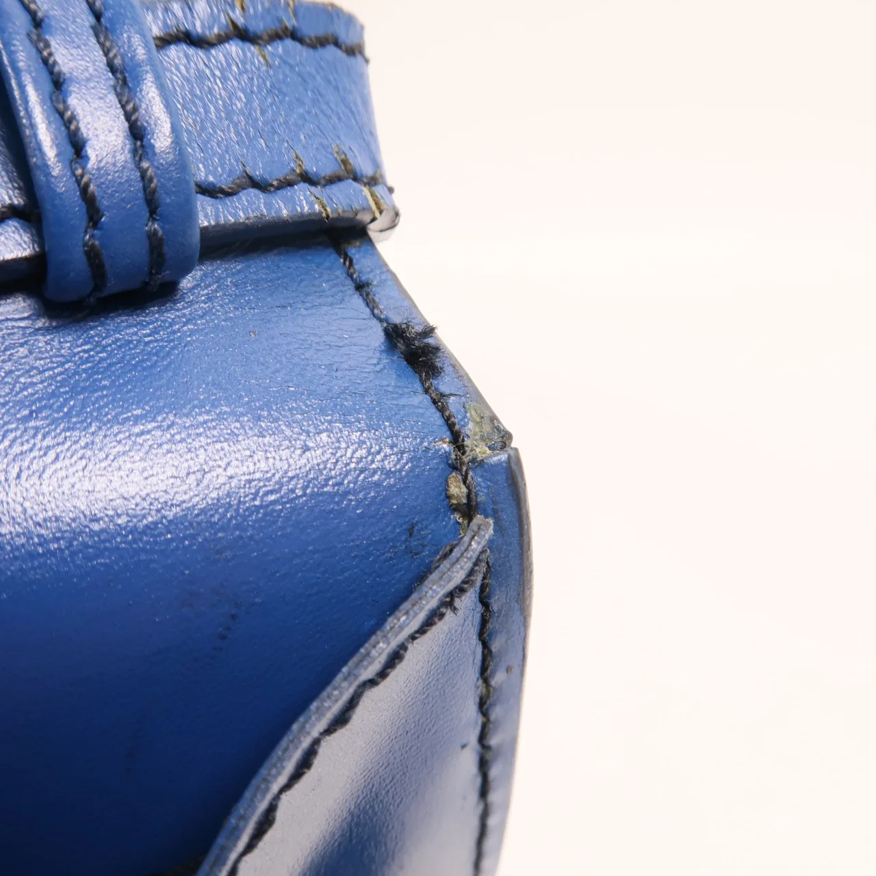 LOUIS VUITTON M52575 Shoulder Bag Calfskin 藍色 / Blue Calfskin Rank B - Thumbnail 16