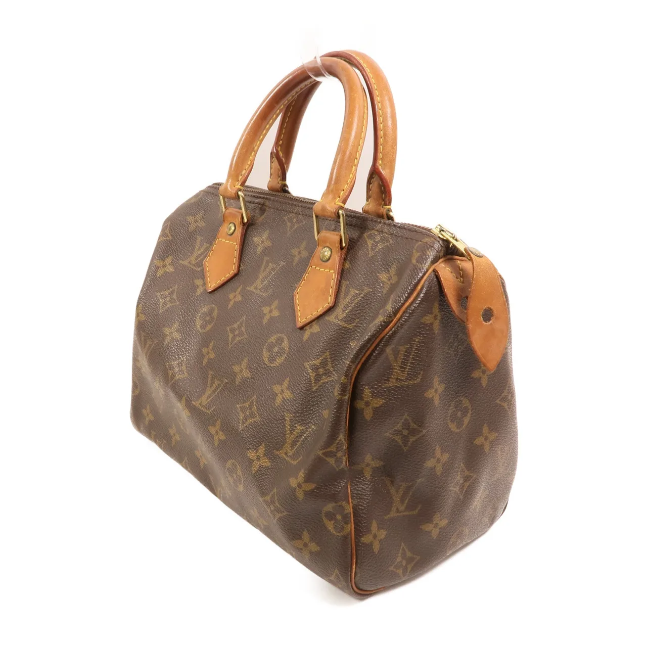 LOUIS VUITTON Speedy M41528 Handbag Coated Canvas 棕色 Coated Canvas Rank B - Thumbnail 3