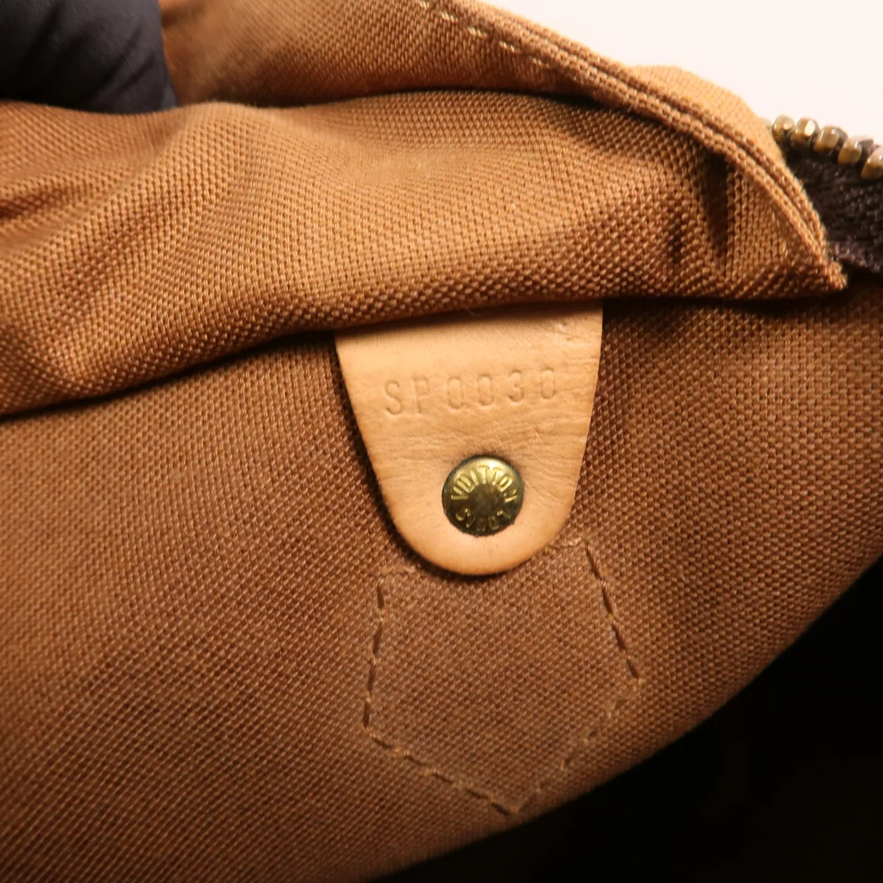 LOUIS VUITTON Speedy M41528 Handbag Coated Canvas 棕色 Coated Canvas Rank B - Thumbnail 7