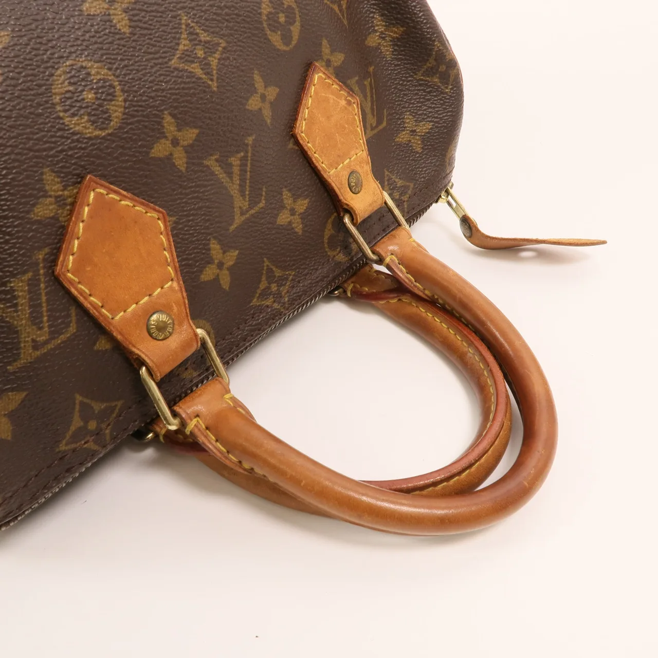LOUIS VUITTON Speedy M41528 Handbag Coated Canvas 棕色 Coated Canvas Rank B - Thumbnail 8