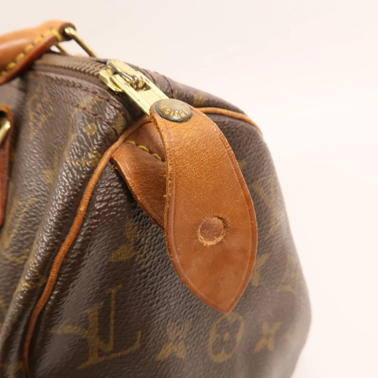 LOUIS VUITTON Speedy M41528 Handbag Coated Canvas 棕色 Coated Canvas Rank B - Thumbnail 13