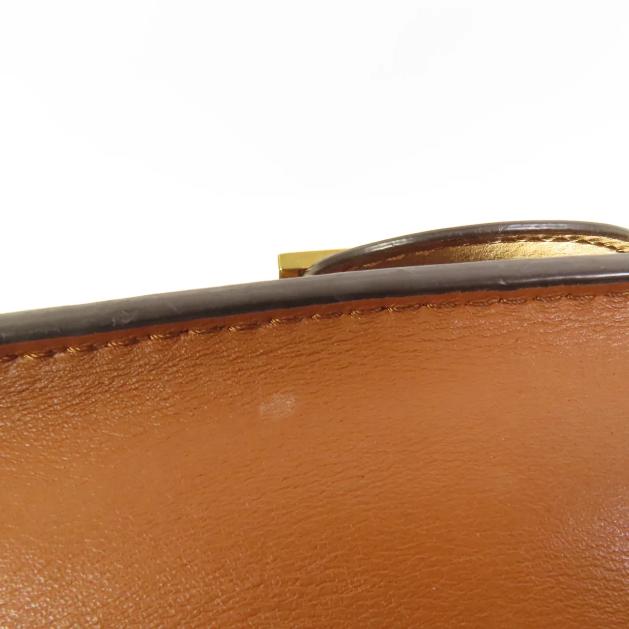 LOUIS VUITTON Mini Dauphine M45959 Shoulder Bag Coated Canvas 棕色 / Brown Coated Canvas Rank B - Thumbnail 13