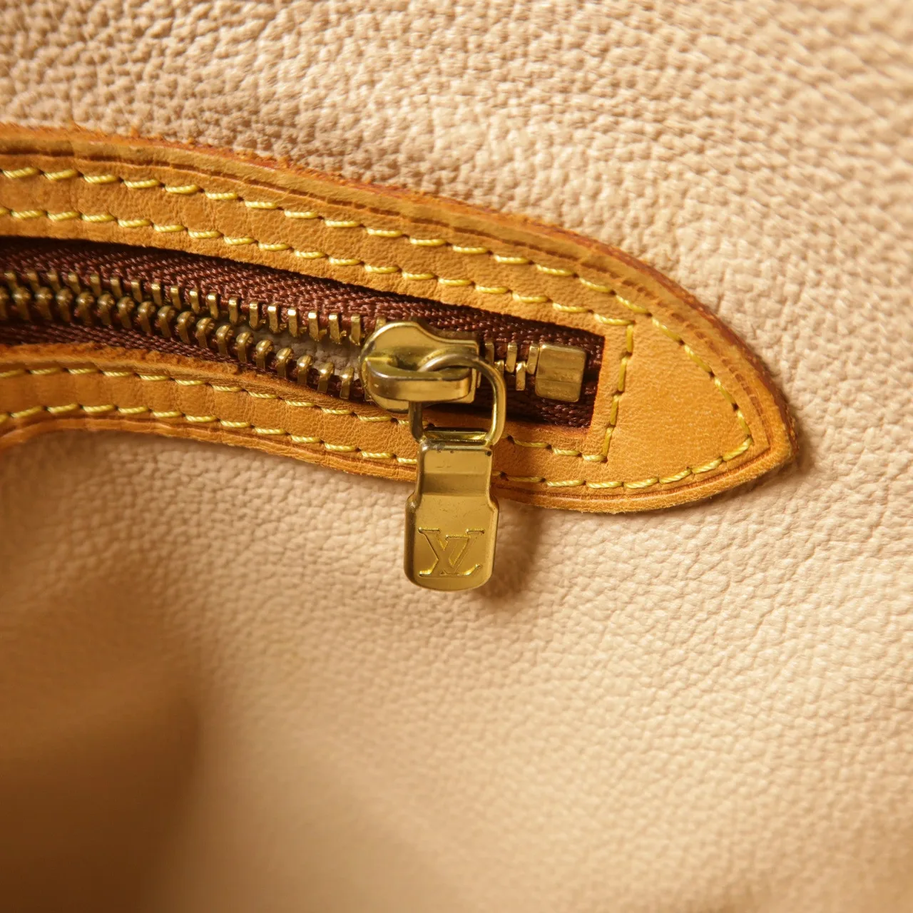 LOUIS VUITTON Bucket M42236 Tote Bag Coated Canvas 棕色 Coated Canvas Rank B - Thumbnail 18