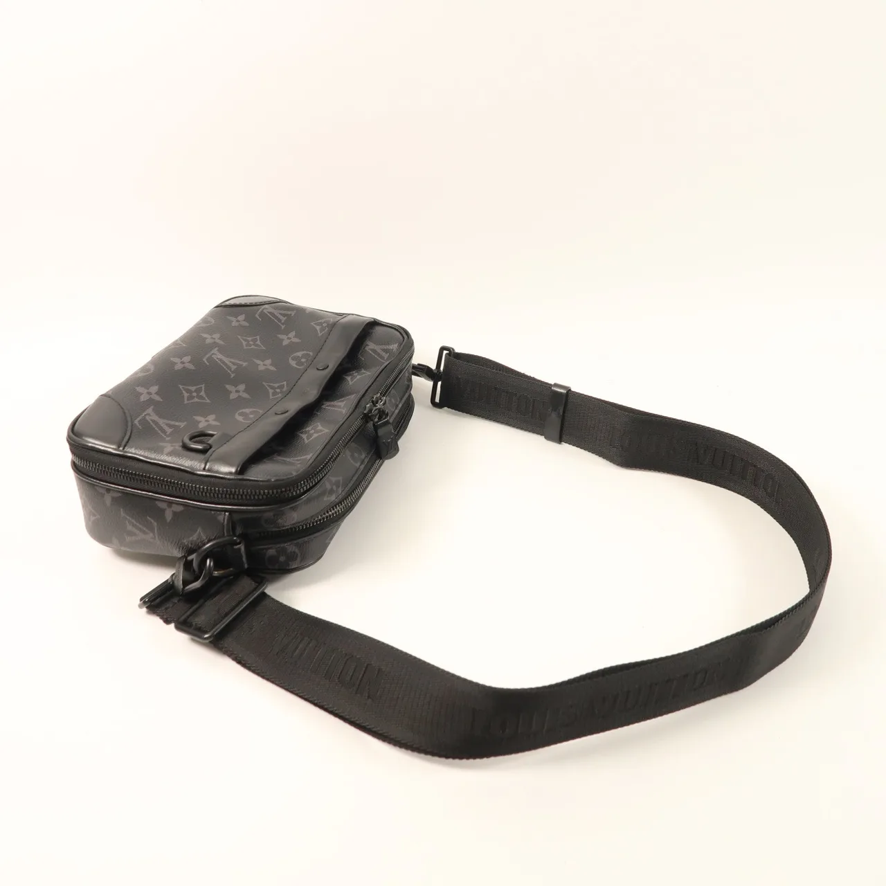 LOUIS VUITTON M46955 Shoulder Bag Coated Canvas 黑色 Coated Canvas Rank A - Thumbnail 7