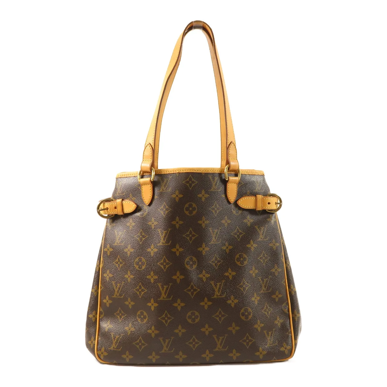 LOUIS VUITTON Batignolles M51153 Shoulder Bag Coated Canvas 棕色