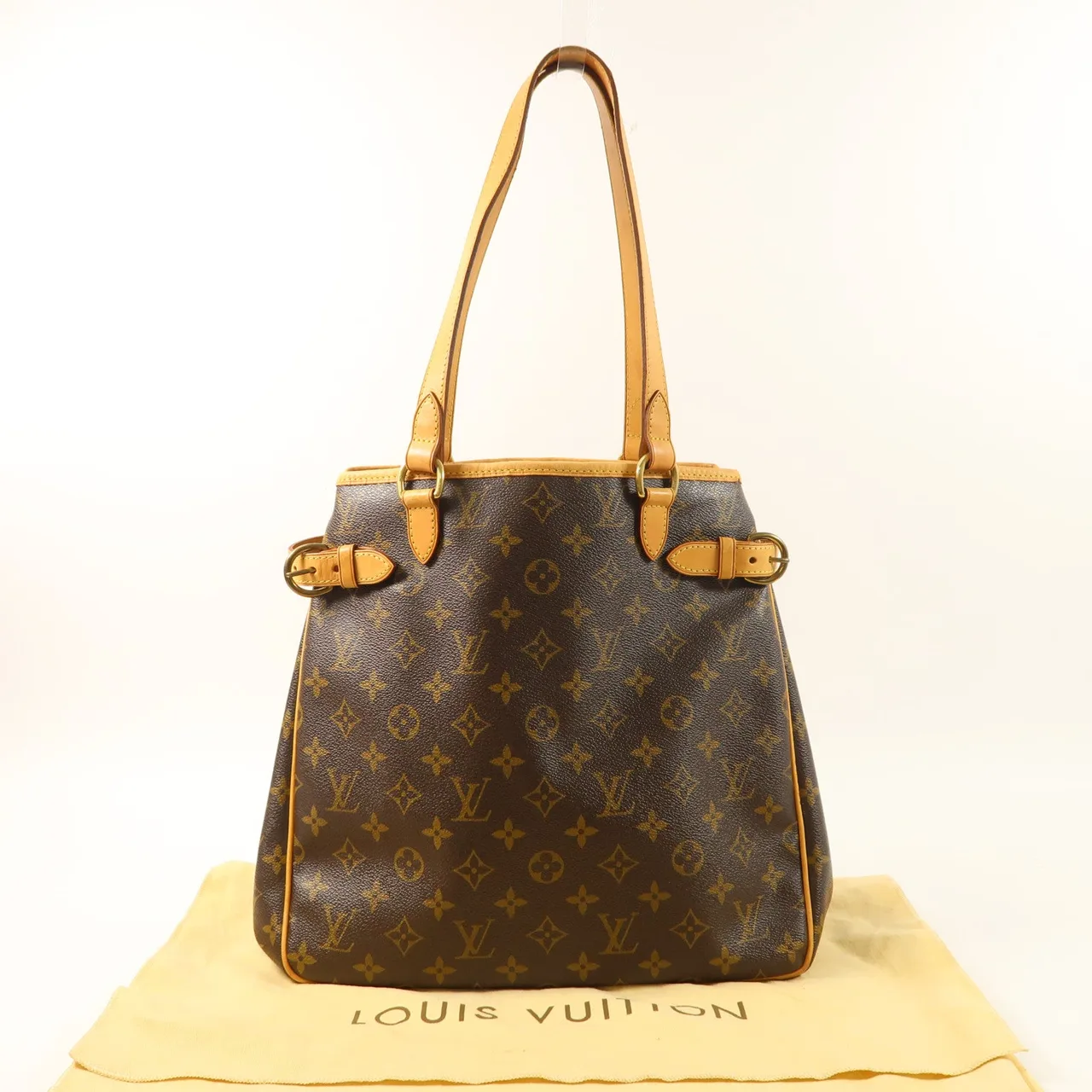 LOUIS VUITTON Batignolles M51153 Shoulder Bag Coated Canvas 棕色 Coated Canvas Rank A - Thumbnail 9