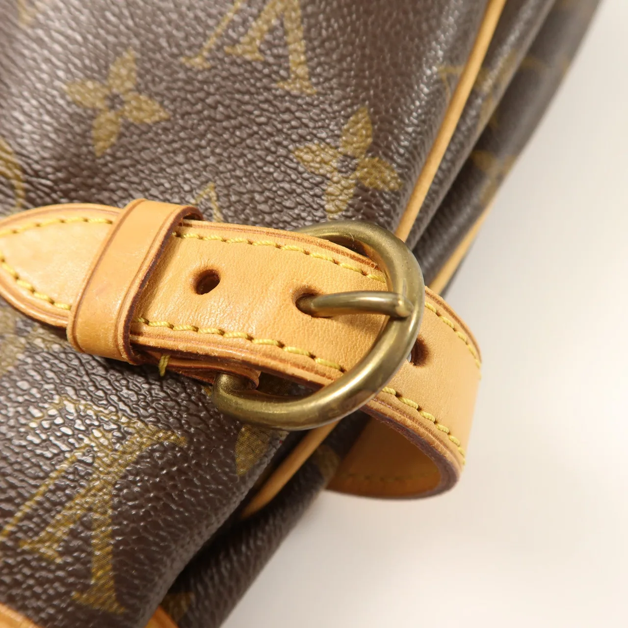 LOUIS VUITTON Batignolles M51153 Shoulder Bag Coated Canvas 棕色 Coated Canvas Rank A - Thumbnail 16