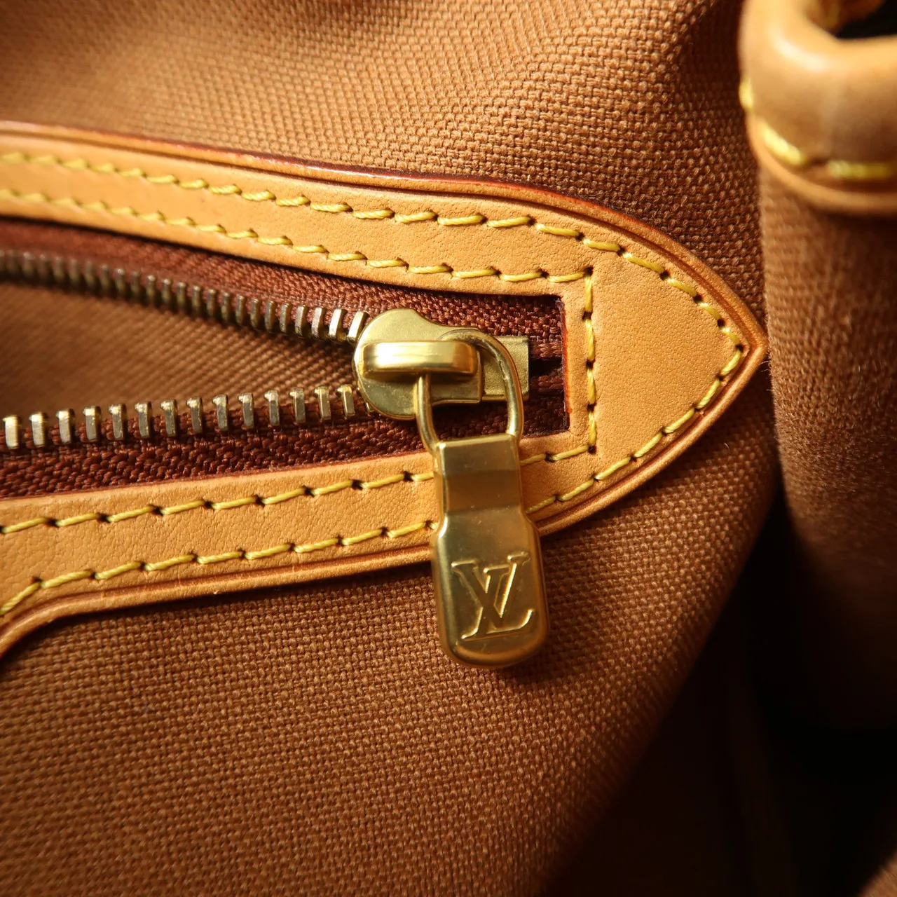 LOUIS VUITTON Batignolles M51153 Shoulder Bag Coated Canvas 棕色 Coated Canvas Rank A - Thumbnail 18