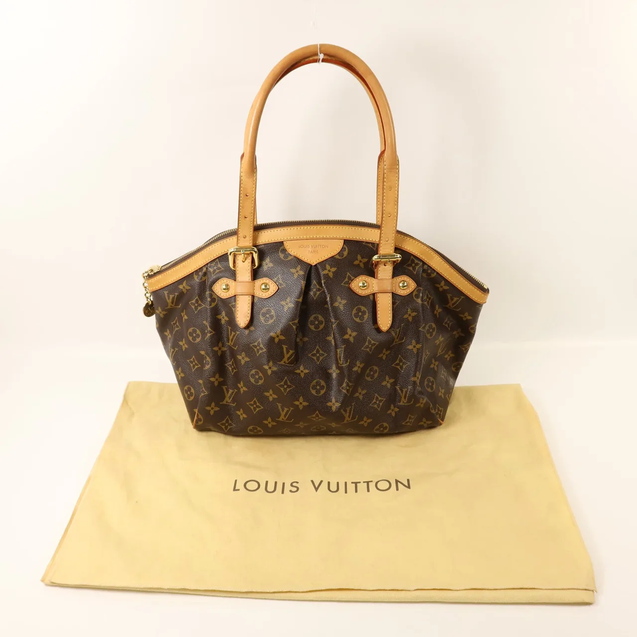 LOUIS VUITTON Tivoli M40144 Shoulder Bag Coated Canvas 棕色 Coated Canvas Rank A - Thumbnail 9