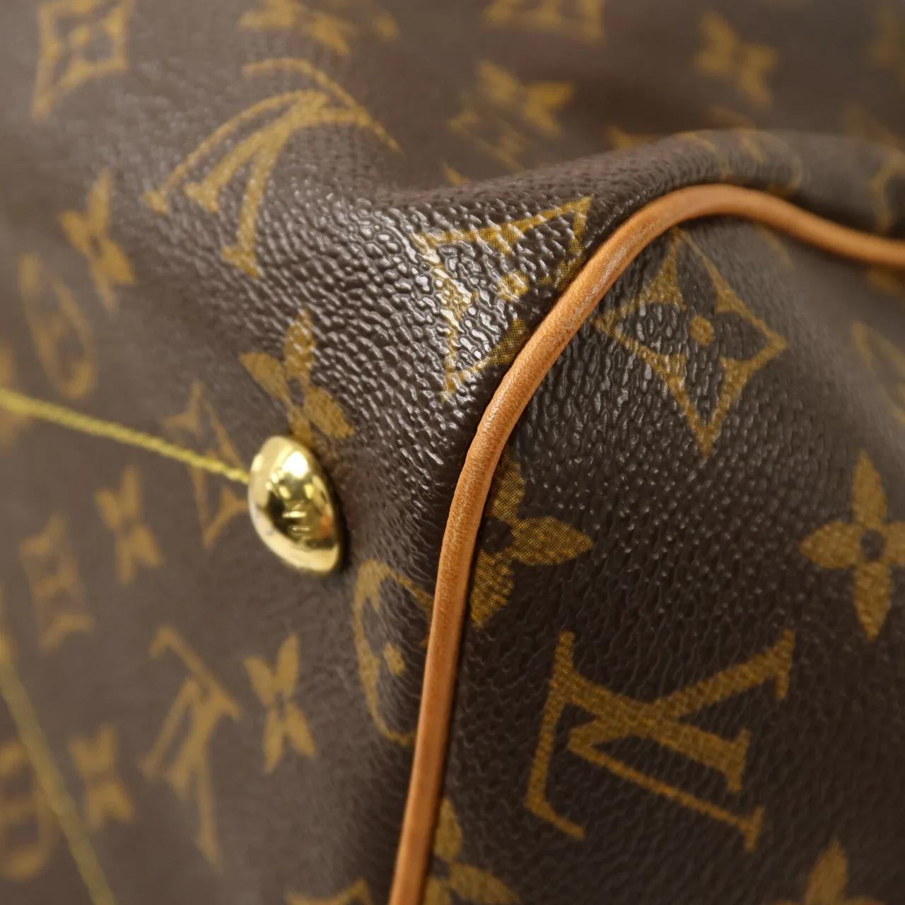 LOUIS VUITTON Tivoli M40144 Shoulder Bag Coated Canvas 棕色 Coated Canvas Rank A - Thumbnail 16