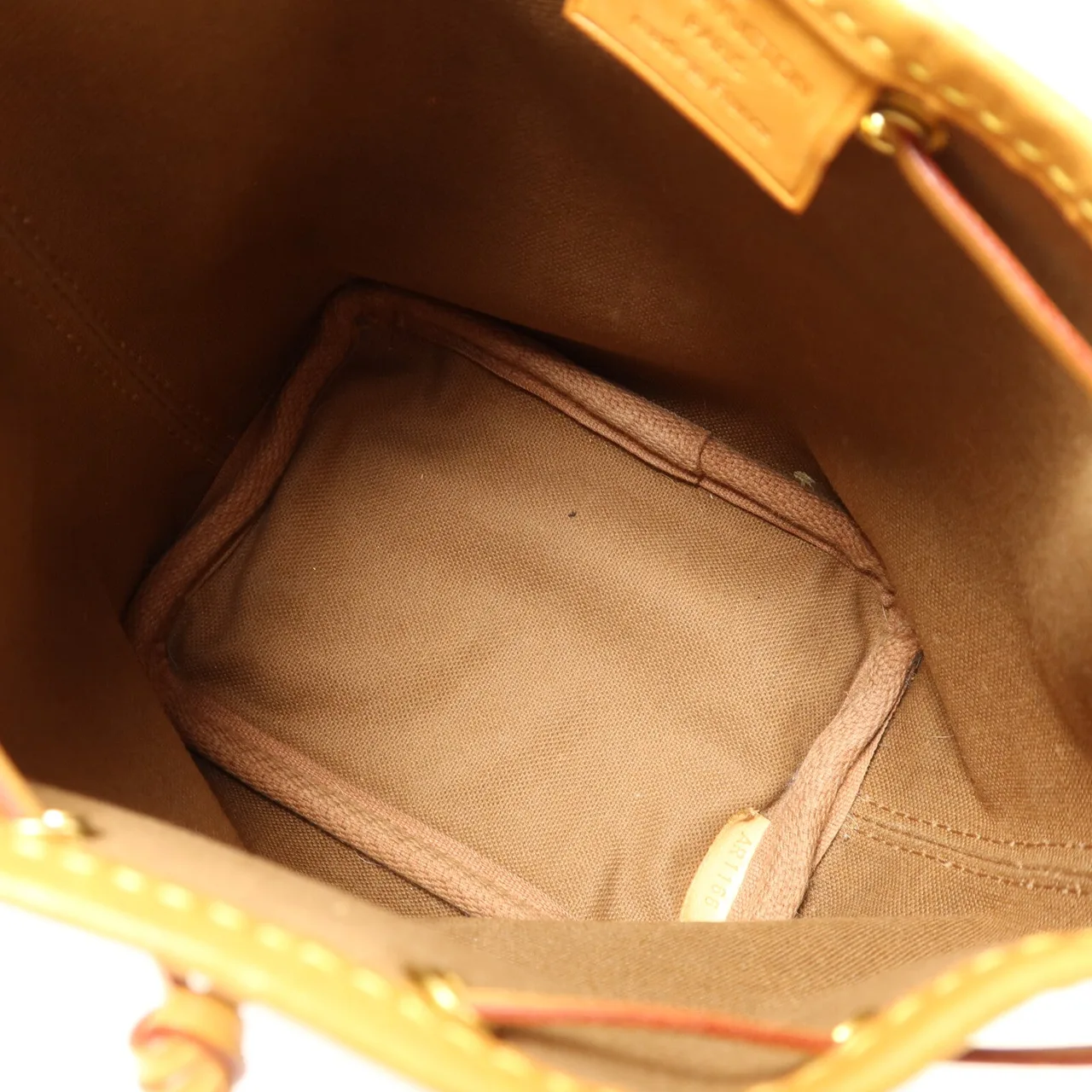 LOUIS VUITTON Nano Noe M41346 Shoulder Bag Coated Canvas 棕色 Coated Canvas Rank B - Thumbnail 5