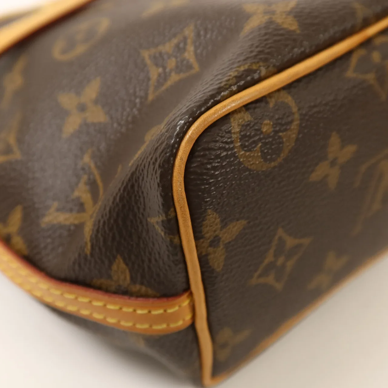 LOUIS VUITTON Nano Noe M41346 Shoulder Bag Coated Canvas 棕色 Coated Canvas Rank B - Thumbnail 13