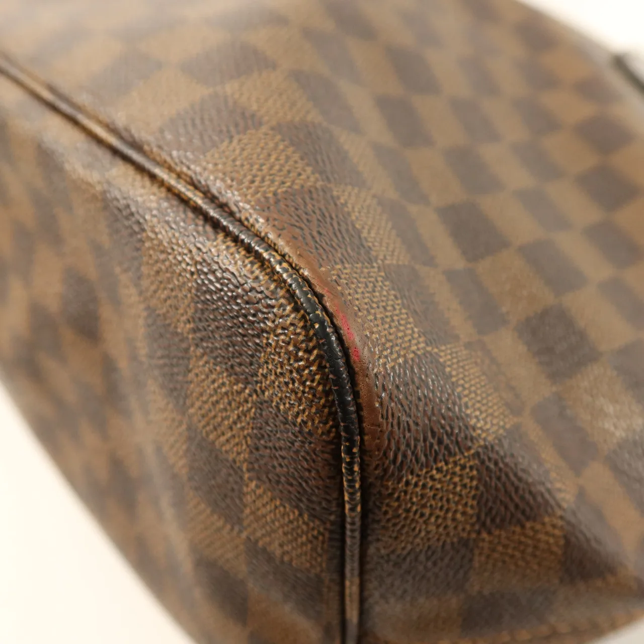 LOUIS VUITTON Neverfull N41358 Tote Bag Coated Canvas 棕色 Coated Canvas Rank B - Thumbnail 12