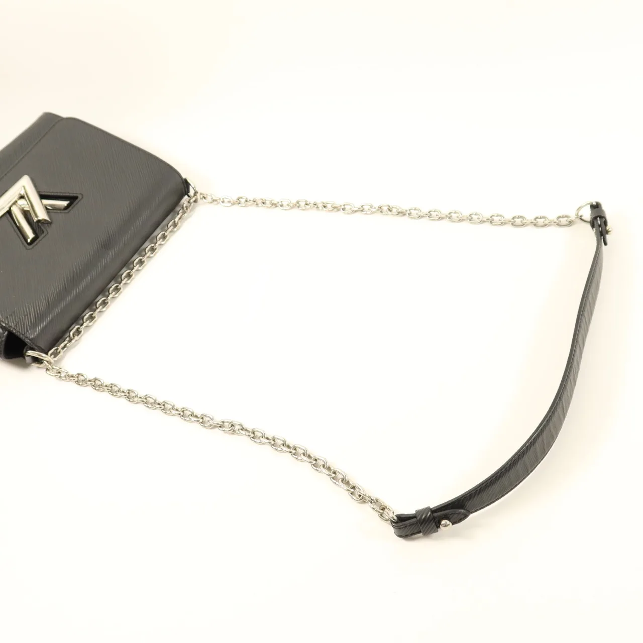 LOUIS VUITTON Twist M21110 Shoulder Bag Calfskin 黑色 Calfskin Rank B - Thumbnail 5