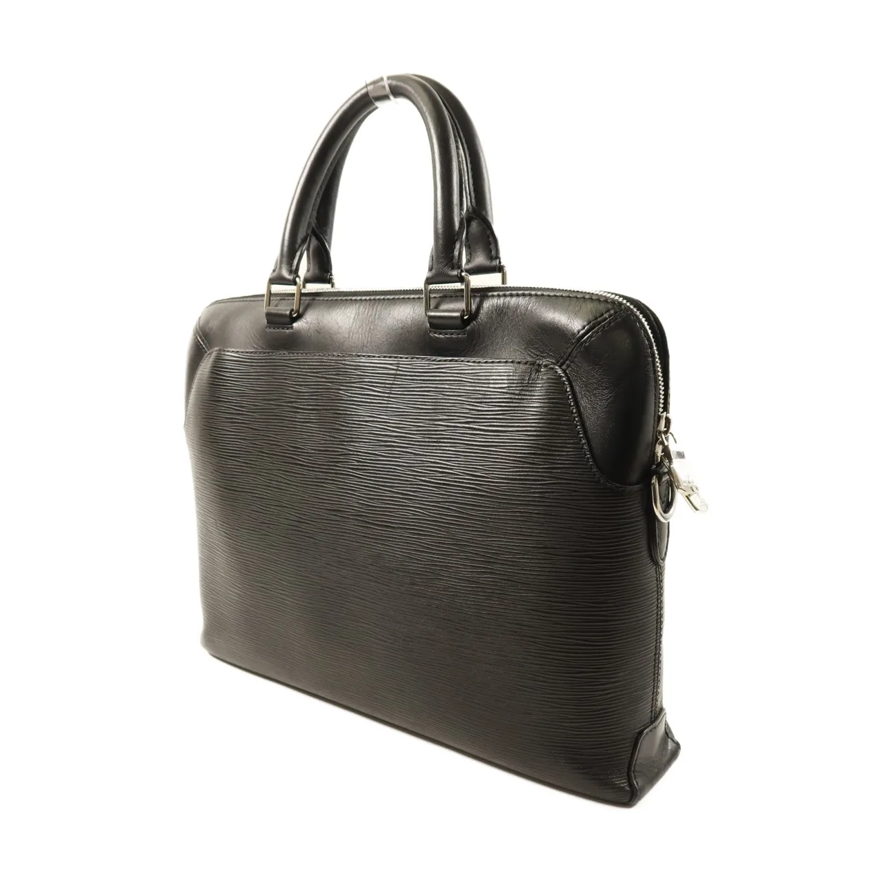 LOUIS VUITTON M51689 2-Way Bag Calfskin 黑色 Calfskin Rank B - Thumbnail 3