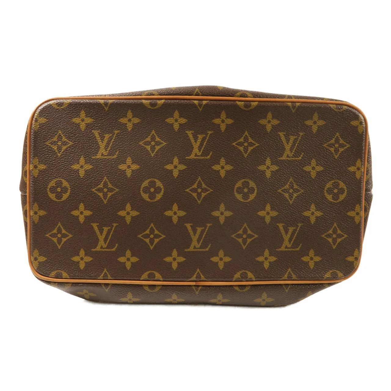 LOUIS VUITTON Palermo M40145 兩用包 塗層帆布 棕色 塗層帆布 中古品B - 縮圖 4