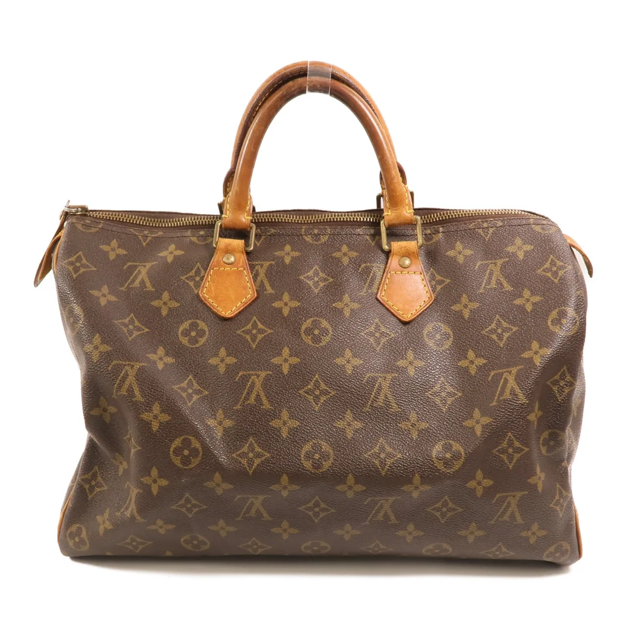 LOUIS VUITTON Speedy M41524 手提包 塗層帆布 棕色 / Brown 塗層帆布 中古品C - 縮圖 2