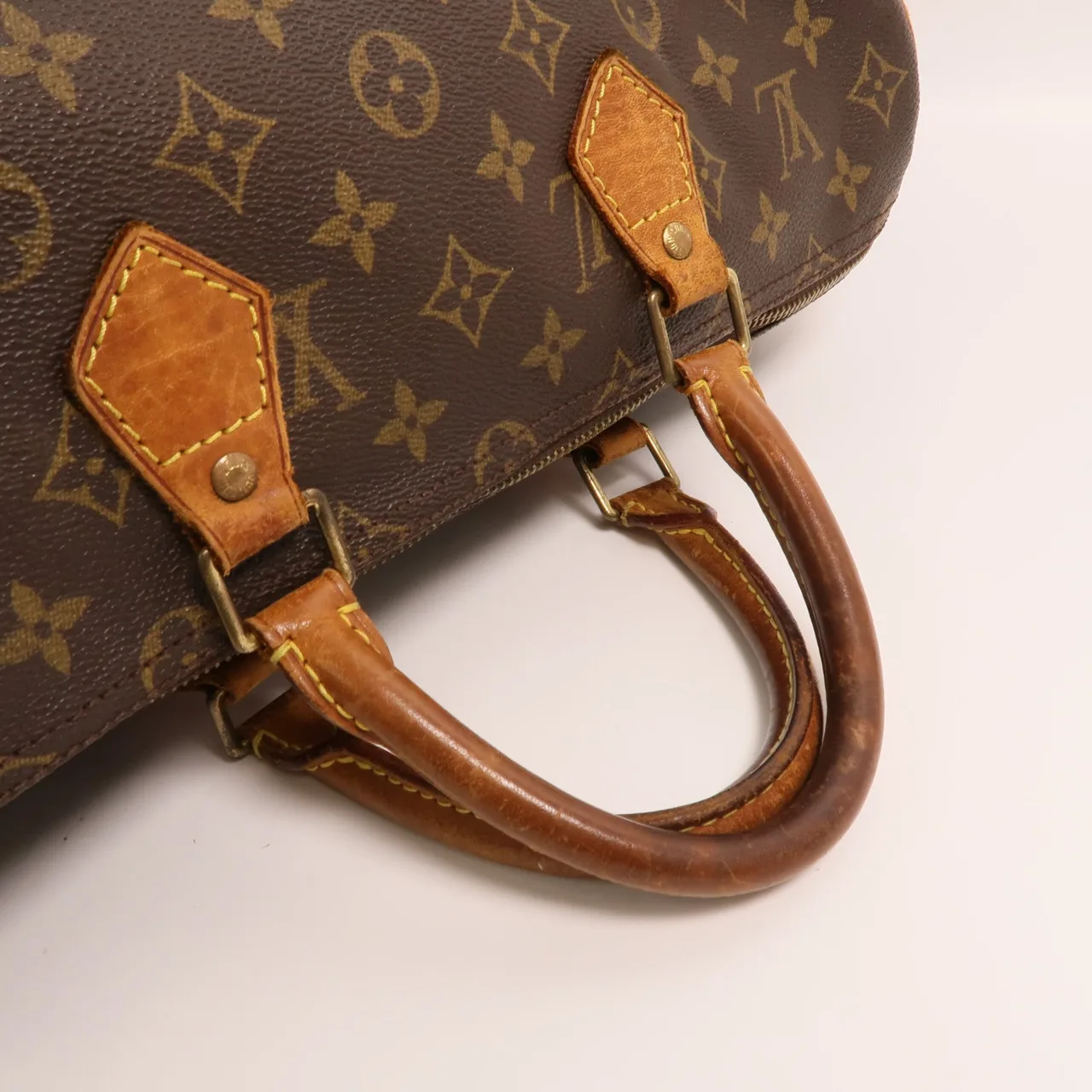 LOUIS VUITTON Speedy M41524 手提包 塗層帆布 棕色 / Brown 塗層帆布 中古品C - 縮圖 7