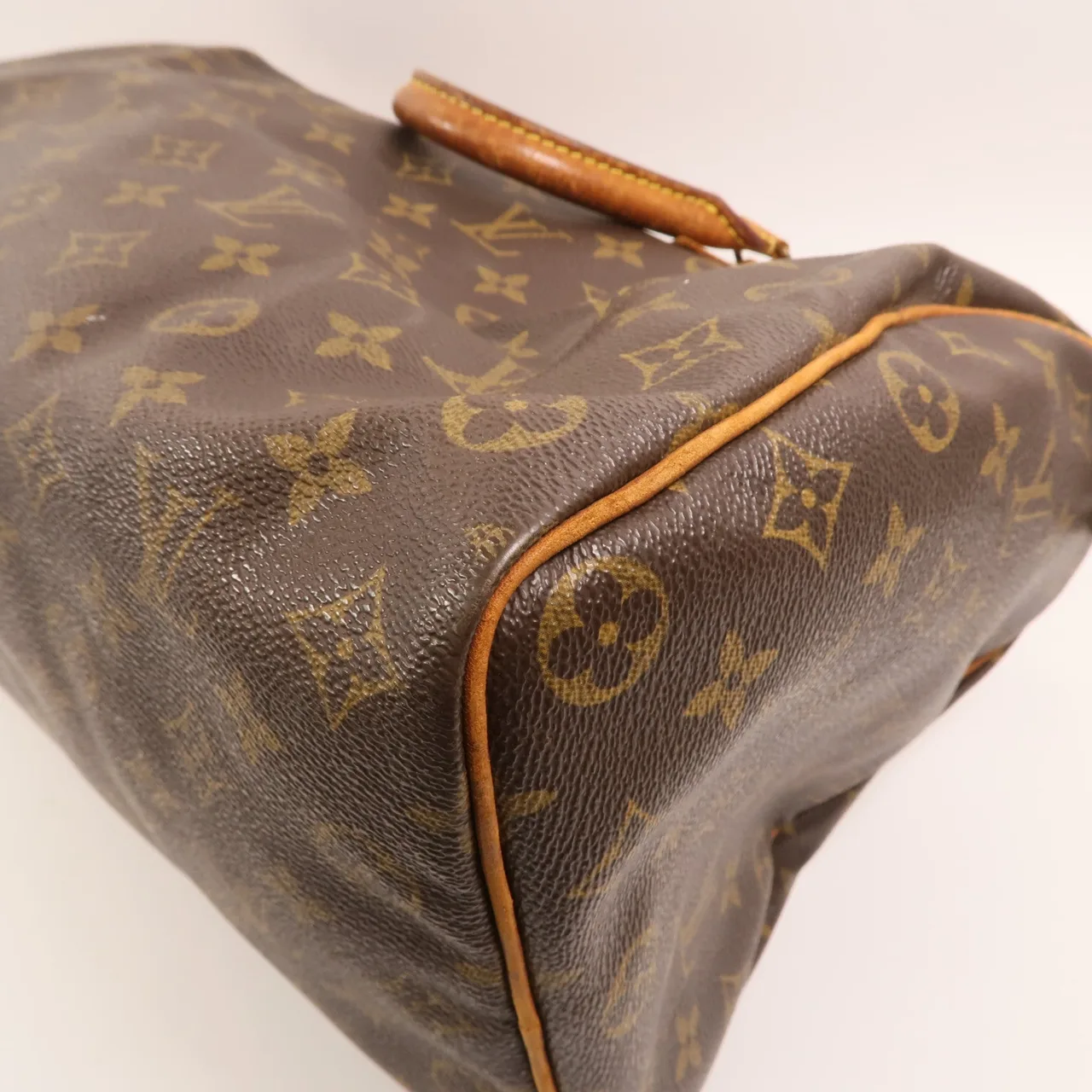 LOUIS VUITTON Speedy M41524 手提包 塗層帆布 棕色 / Brown 塗層帆布 中古品C - 縮圖 10