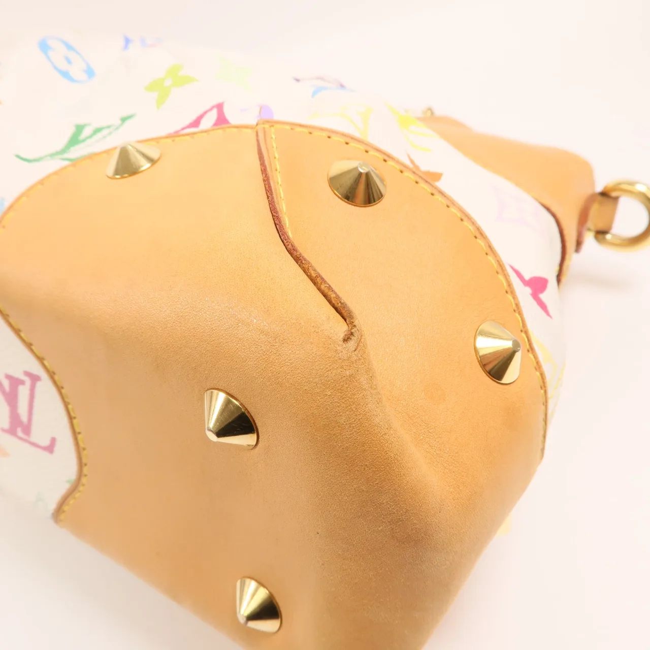 LOUIS VUITTON Judy M40255 兩用包 塗層帆布 白色 / White 塗層帆布 中古品B - 縮圖 9